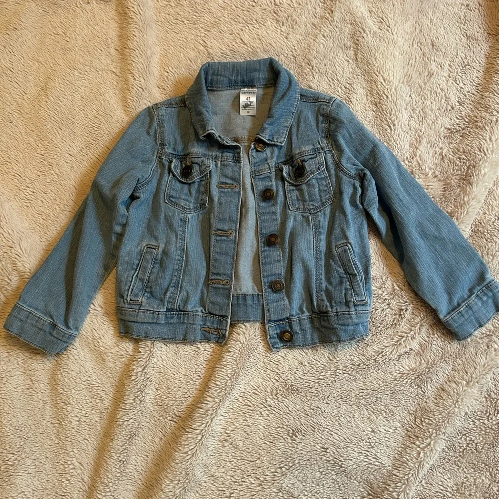 Carters toddler denim jacket - Picture 1 of 3
